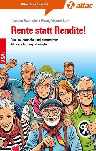 Cover: 9783964882431 | Rente statt Rendite! | Joachim Braun (u. a.) | Taschenbuch | 96 S.