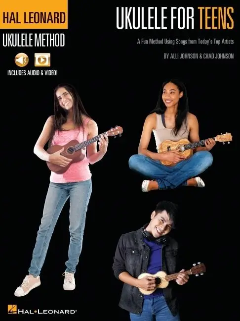 Cover: 840126912531 | Hal Leonard Ukulele for Teens Method: A Fun Method Using Songs from...