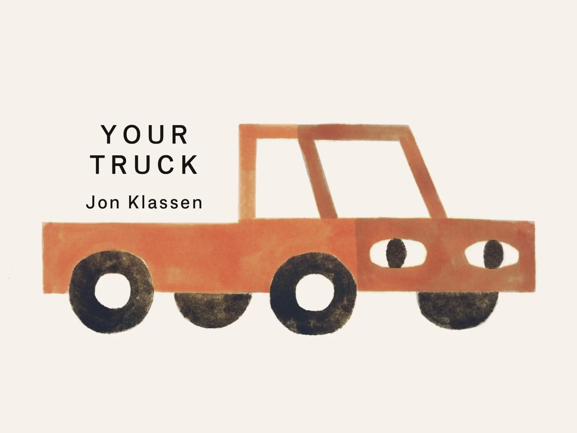 Cover: 9781529532531 | Your Truck | Jon Klassen | Buch | 28 S. | Englisch | 2026