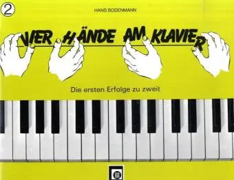 Cover: 9783309002531 | Vier Hände am Klavier. Bd.2 | Die ersten Erfolge zu zweit | Bodenmann