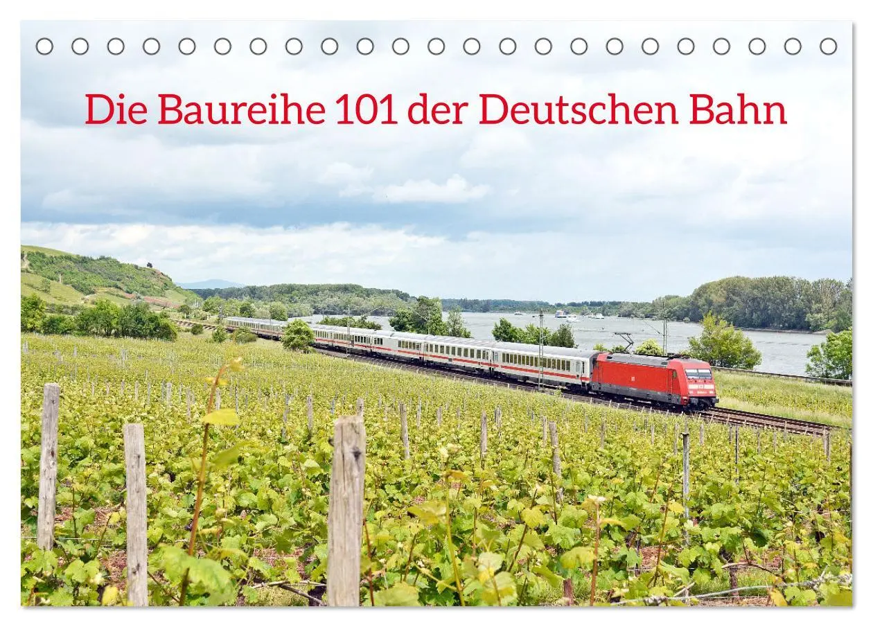 Cover: 9783457372531 | Die Baureihe 101 der Deutschen Bahn (Tischkalender 2026 DIN A5...