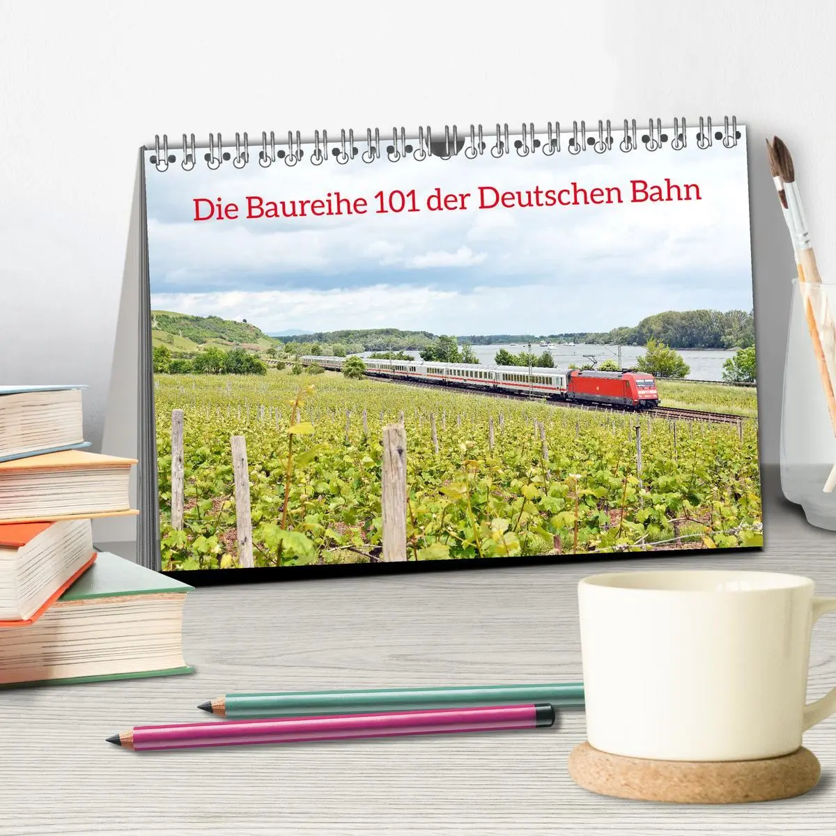 Bild: 9783457372531 | Die Baureihe 101 der Deutschen Bahn (Tischkalender 2026 DIN A5...
