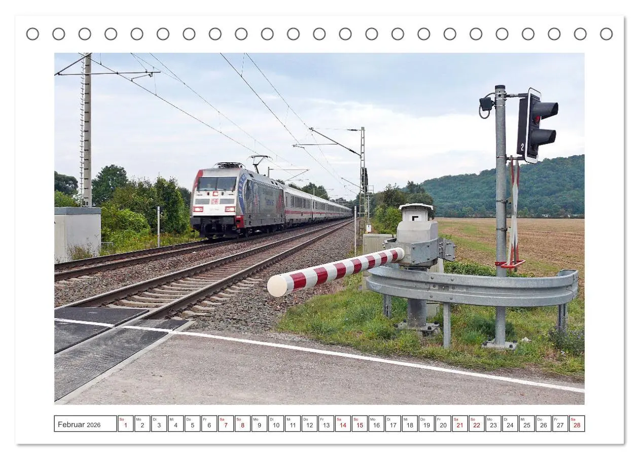 Bild: 9783457372531 | Die Baureihe 101 der Deutschen Bahn (Tischkalender 2026 DIN A5...