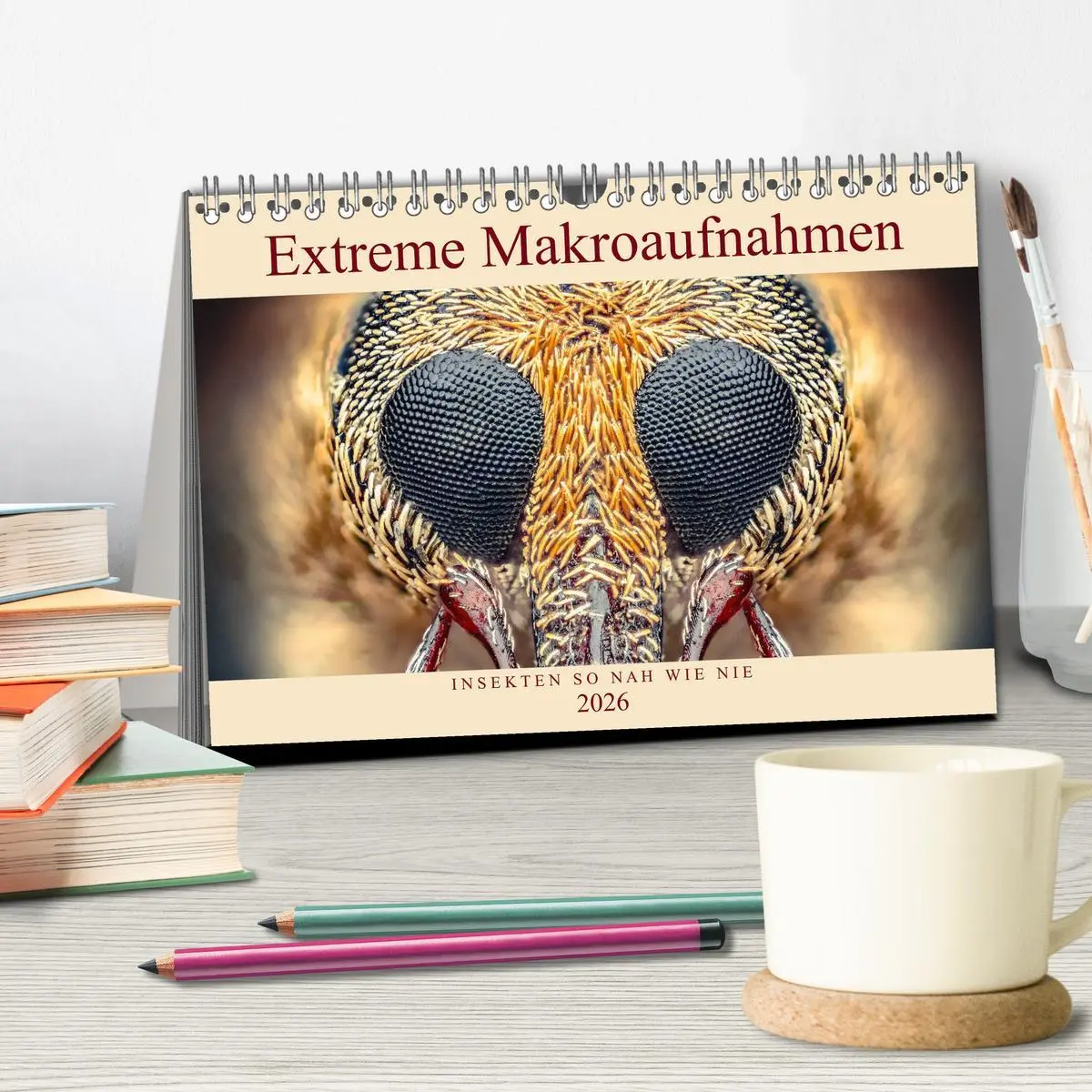 Bild: 9783457752531 | Extreme Makroaufnahmen - Insekten so nah wie nie (Tischkalender...