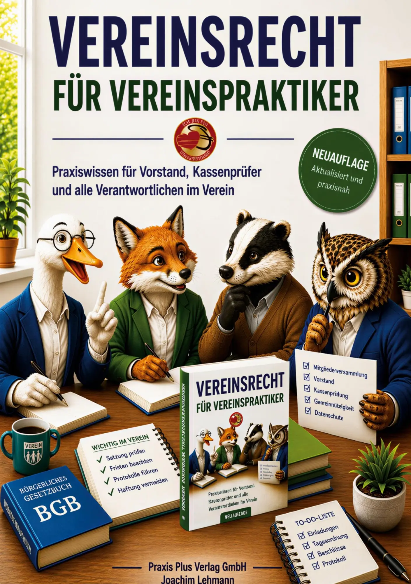 Cover: 9783945202531 | Vereinsrecht für Vereinspraktiker | Klar und überzeugend | Lehmann