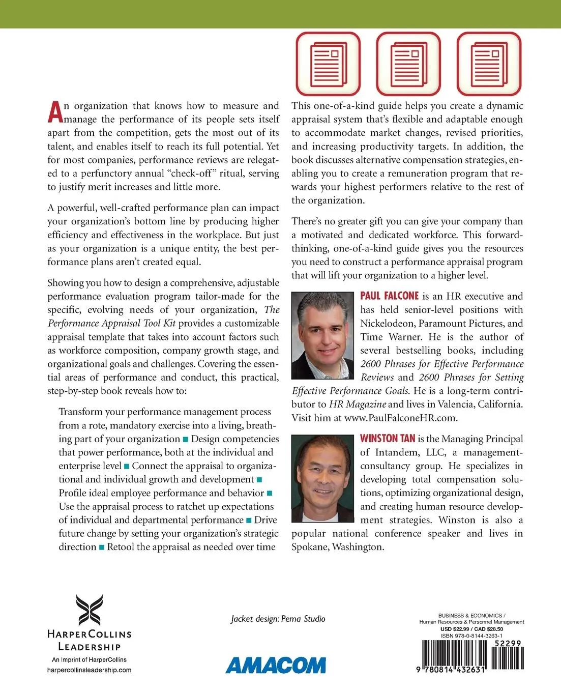 Rückseite: 9780814432631 | The Performance Appraisal Tool Kit | Paul Falcone (u. a.) | Buch