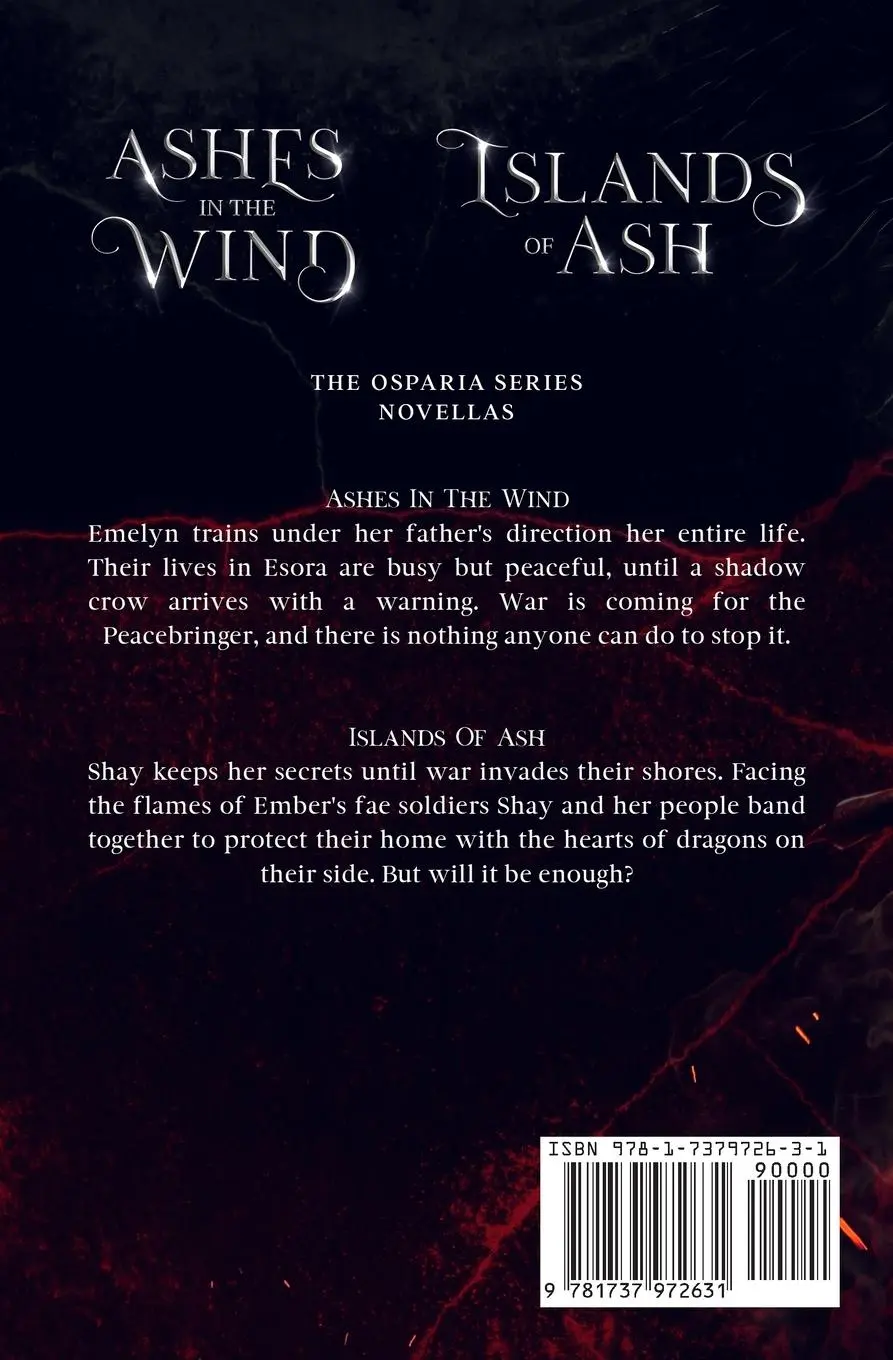 Rückseite: 9781737972631 | Ashes In The Wind/Islands Of Ash | Lashell Rain | Taschenbuch | 2023
