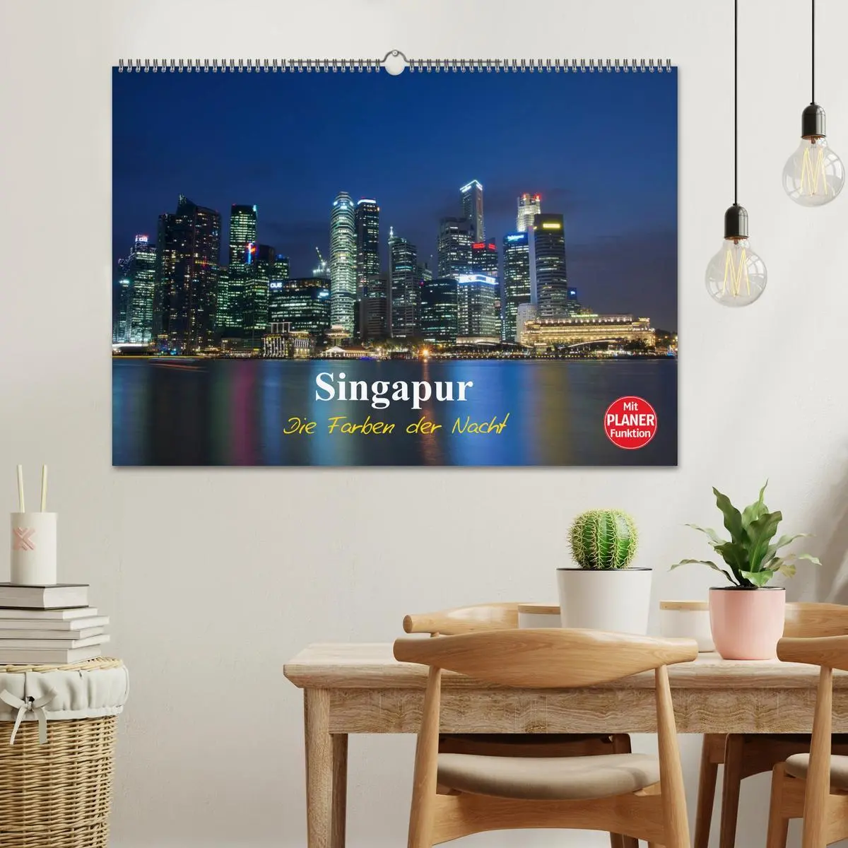 Bild: 9783457982631 | Singapur - Die Farben der Nacht (Wandkalender 2026 DIN A2 quer),...
