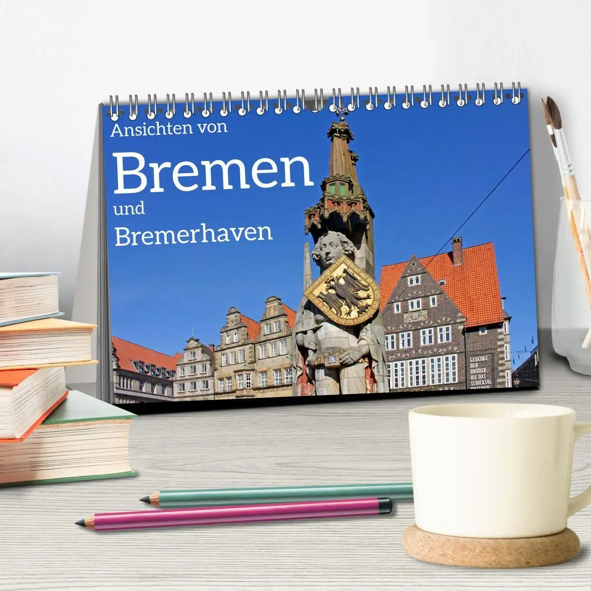 Bild: 9783569472631 | Ansichten von Bremen und Bremerhaven (Tischkalender 2027 DIN A5...