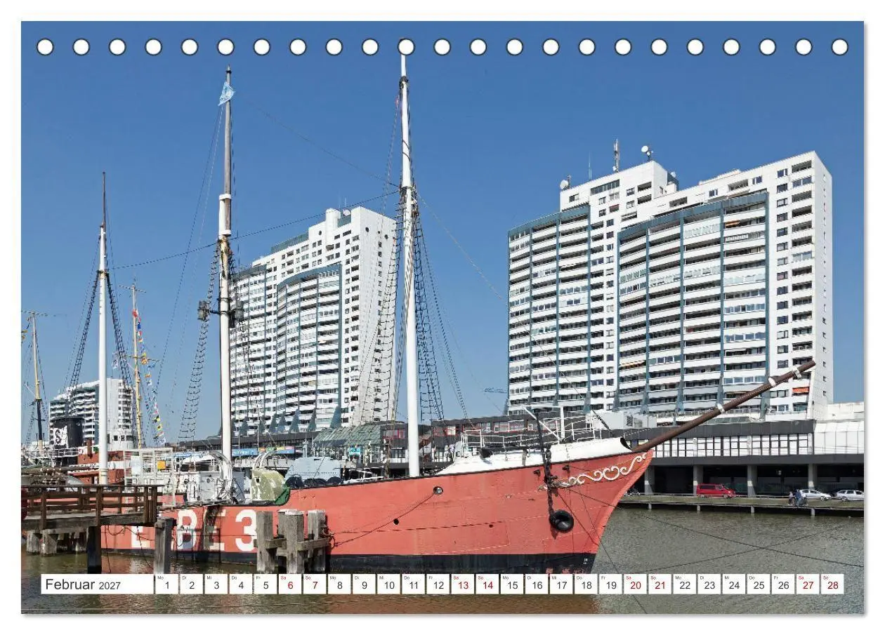 Bild: 9783569472631 | Ansichten von Bremen und Bremerhaven (Tischkalender 2027 DIN A5...