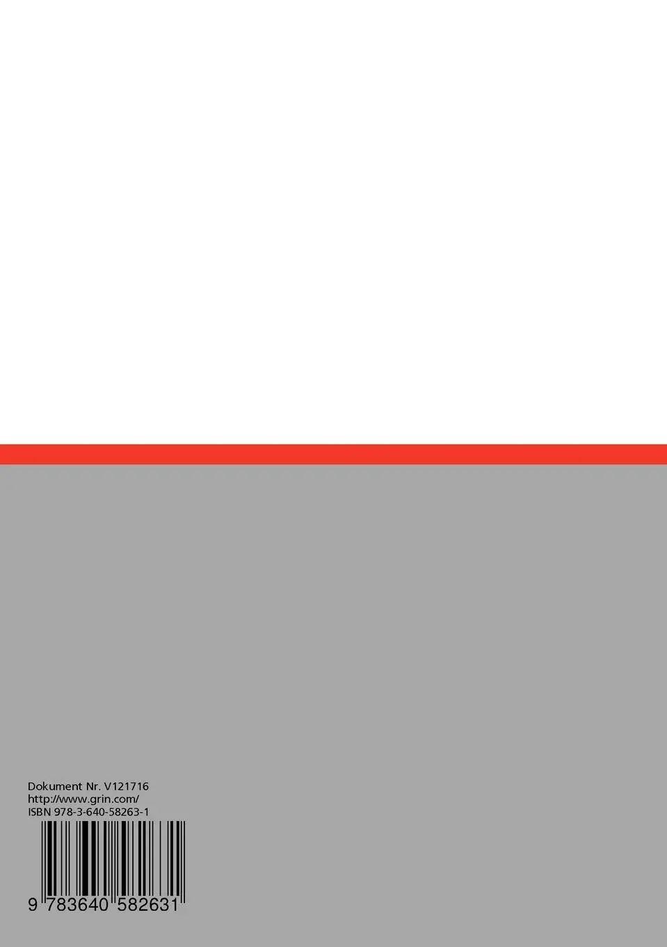 Rückseite: 9783640582631 | Studien über Hysterie | Fassung von 1895 | Sigmund Freud (u. a.)