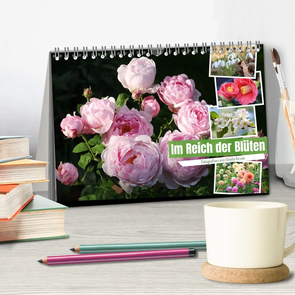 Bild: 9783457282731 | Im Reich der Blüten (Tischkalender 2026 DIN A5 quer), CALVENDO...