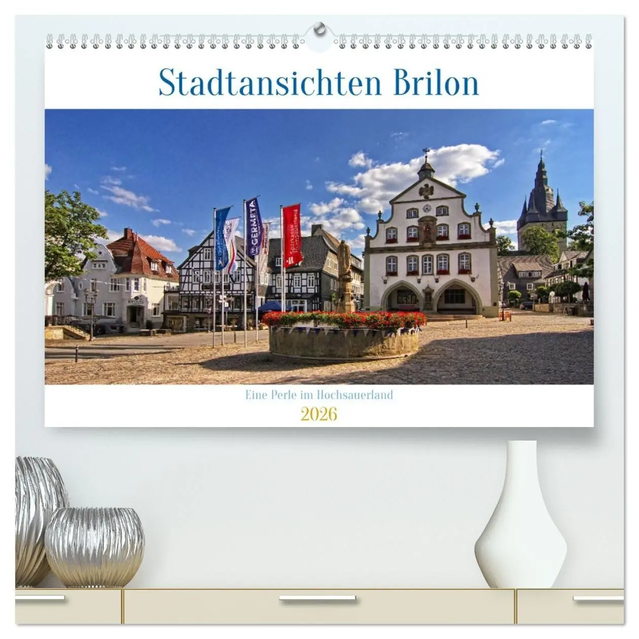 Cover: 9783457422731 | Stadtansichten Brilon (hochwertiger Premium Wandkalender 2026 DIN...