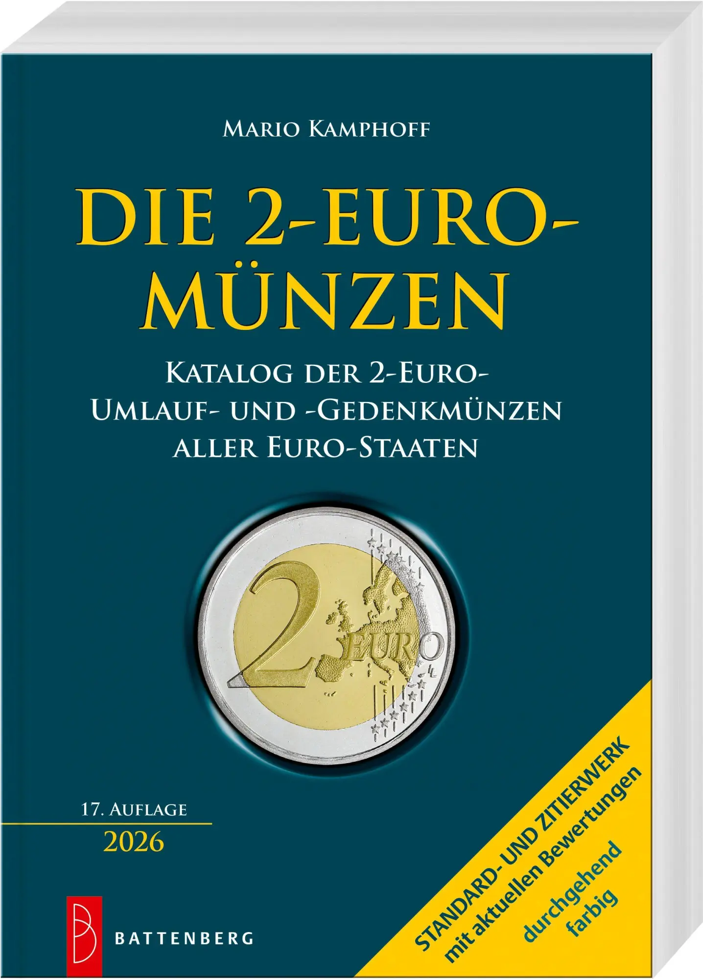 Cover: 9783866462731 | Die 2-Euro-Münzen | Mario Kamphoff | Taschenbuch | 376 S. | Deutsch