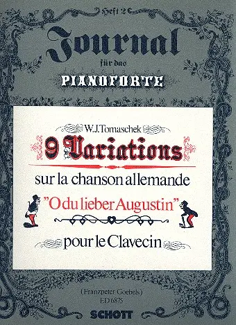 Cover: 9790001072731 | 9 Variationen | sur la chanson allemande O du lieber Augustin | Buch