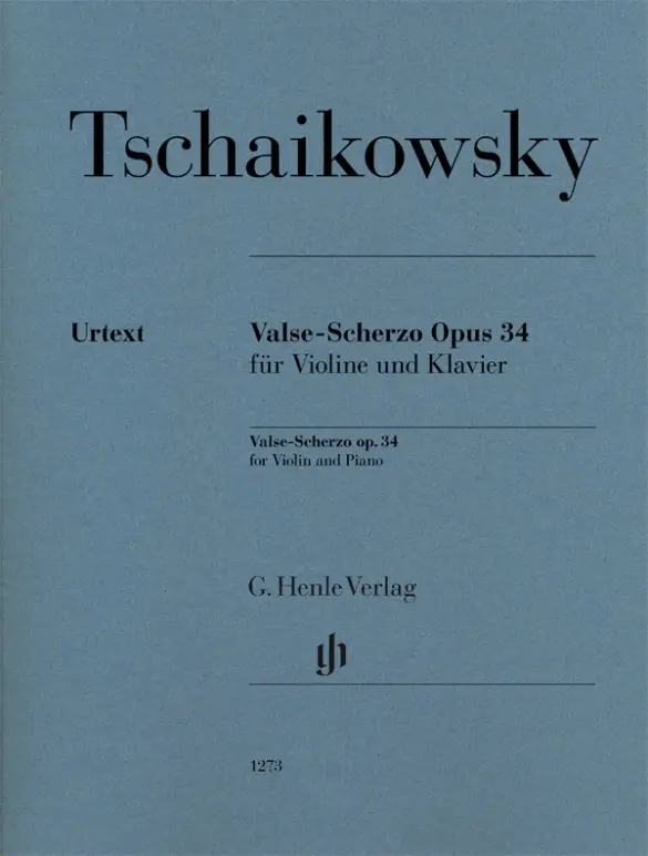 Cover: 9790201812731 | Peter Iljitsch Tschaikowsky - Valse-Scherzo op. 34 | Alexander Komarov