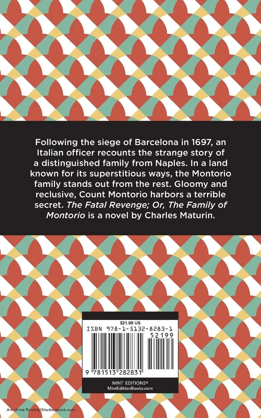Rückseite: 9781513282831 | The Fatal Revenge; Or, The Family of Montorio | Charles Maturin | Buch