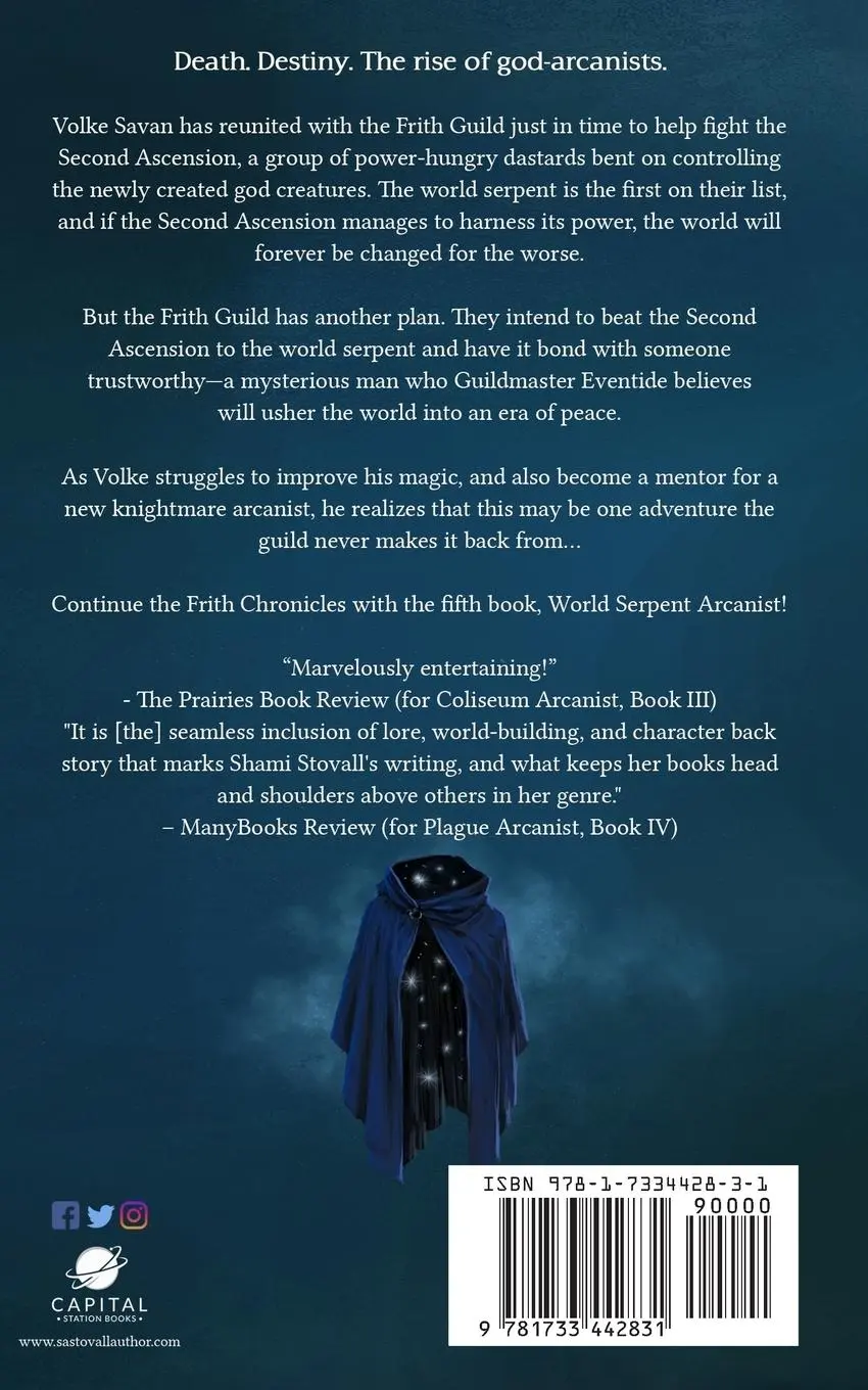 Rückseite: 9781733442831 | World Serpent Arcanist | Shami Stovall | Taschenbuch | Englisch | 2020