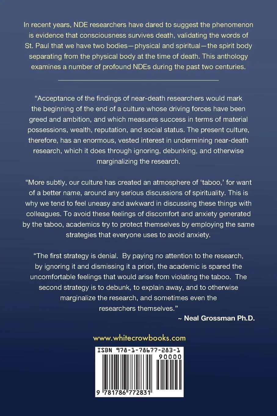 Rückseite: 9781786772831 | Consciousness Beyond Death | Michael Tymn | Taschenbuch | Englisch