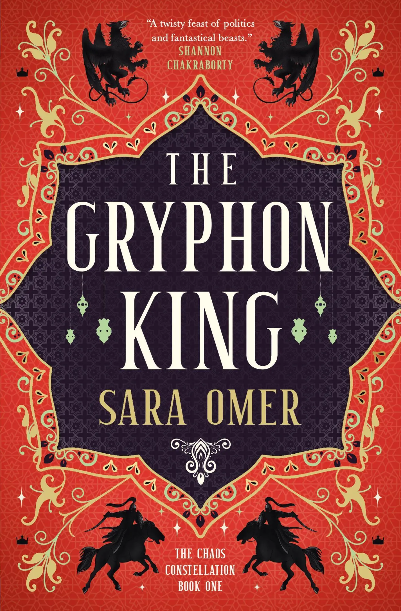 Cover: 9781835412831 | The Gryphon King | The Chaos Consstellation Book One | Sara Omer