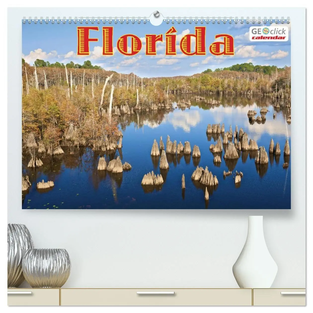 Cover: 9783457722831 | GEOclick calendar: Florida (hochwertiger Premium Wandkalender 2026...