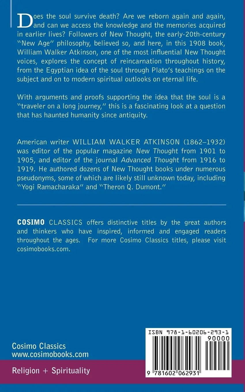 Rückseite: 9781602062931 | Reincarnation and the Law of Karma | William Walker Atkinson | Buch