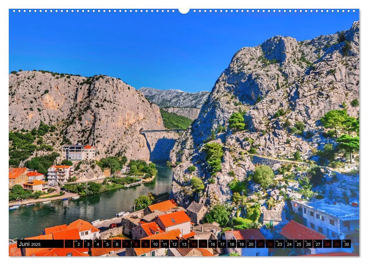 Bild: 9783383772931 | DALMATIEN - KROATISCHE KÜSTE - Split mit Umgebung (Wandkalender...