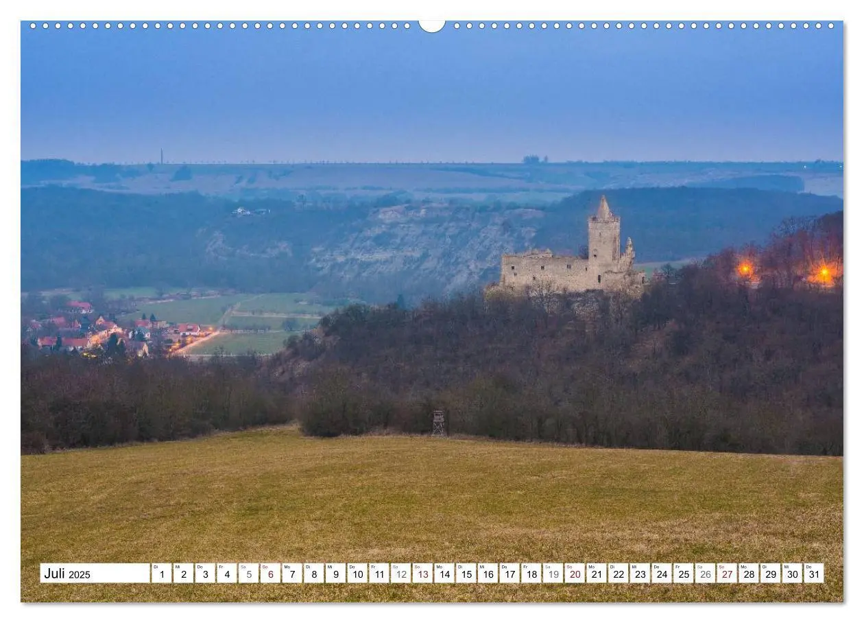 Bild: 9783435622931 | Sachsen-Anhalt - Schlösser und Burgen (Wandkalender 2025 DIN A2...