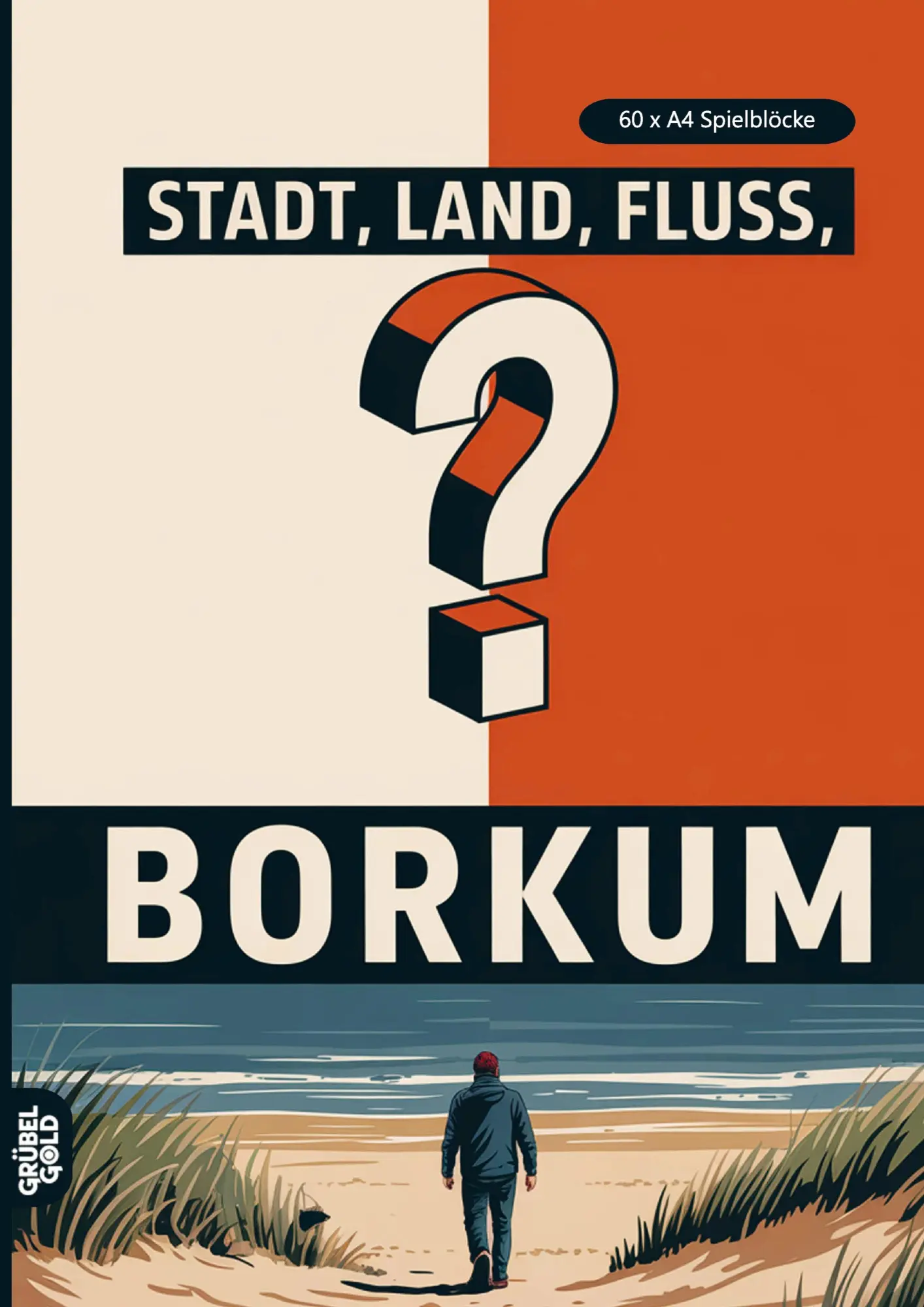 Cover: 9783693192931 | Stadt, Land, Fluss, Borkum | Grübelgold Rätselhefte | Taschenbuch