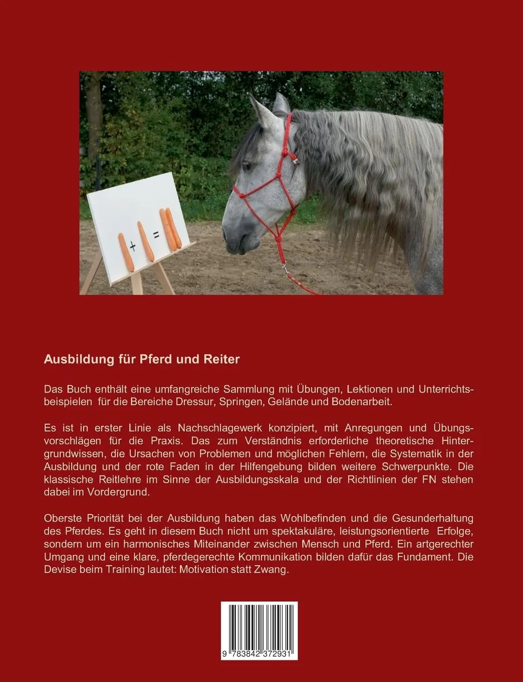 Rückseite: 9783842372931 | Ausbildung für Pferd und Reiter | Georg Domian | Taschenbuch | 276 S.