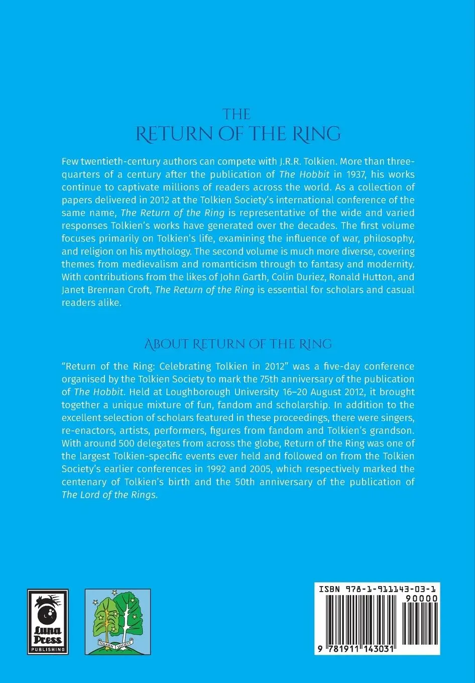 Rückseite: 9781911143031 | The Return Of The Ring Volume II | Lynn Forest-Hill | Taschenbuch