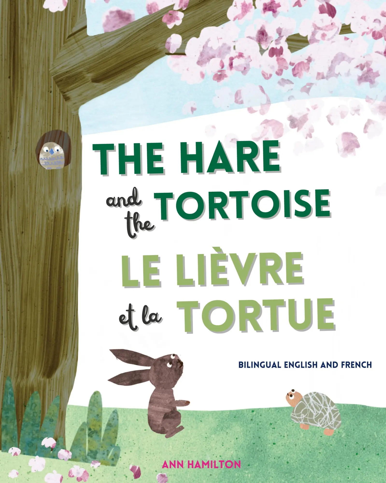 Cover: 9781915963031 | The Hare and the Tortoise / Le Lièvre et La Tortue | Ann Hamilton