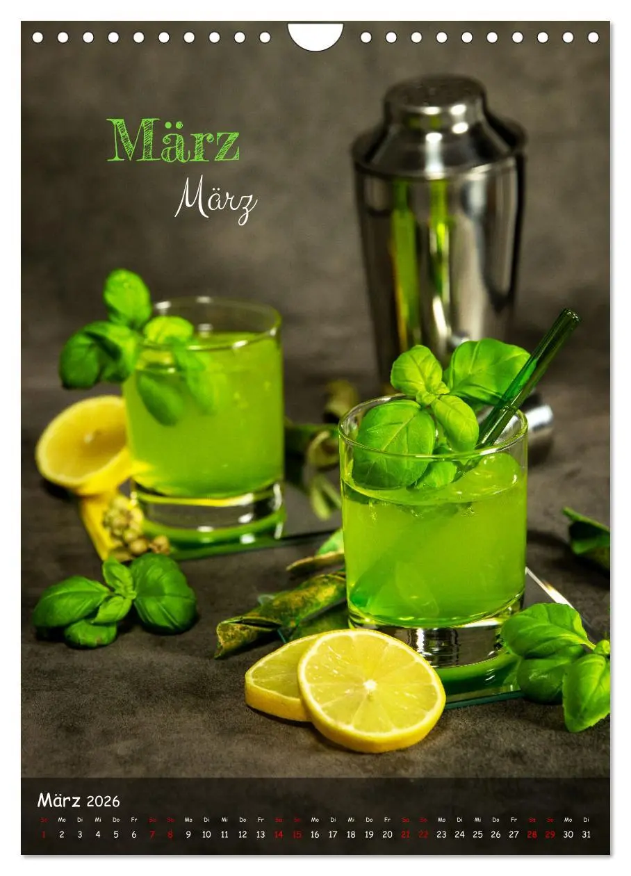 Bild: 9783516243031 | Mix it up - Cocktails (Wandkalender 2026 DIN A4 hoch), CALVENDO...
