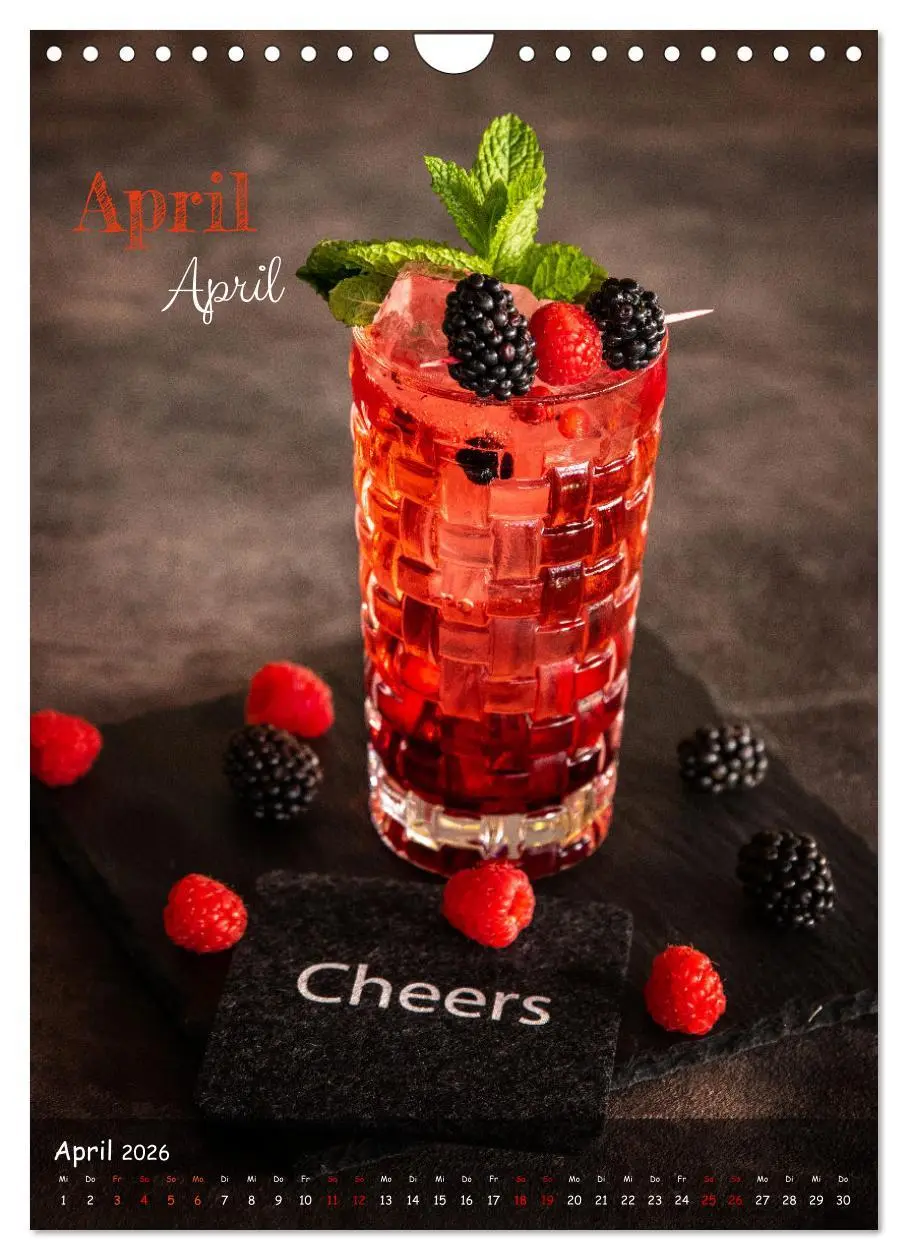 Bild: 9783516243031 | Mix it up - Cocktails (Wandkalender 2026 DIN A4 hoch), CALVENDO...