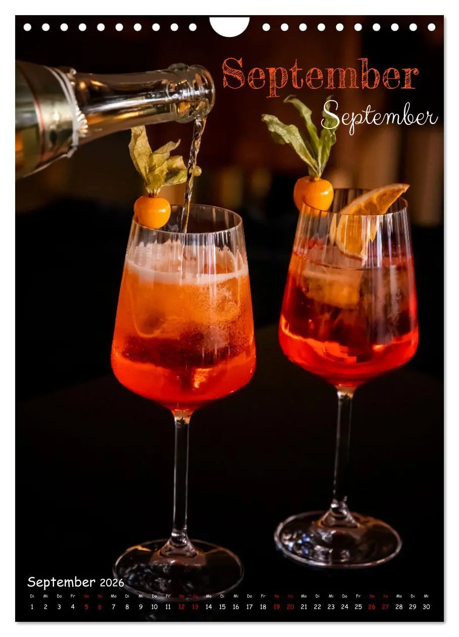 Bild: 9783516243031 | Mix it up - Cocktails (Wandkalender 2026 DIN A4 hoch), CALVENDO...