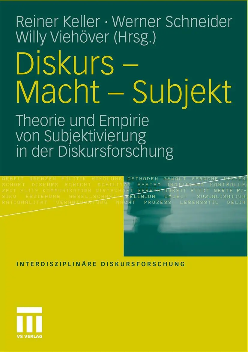 Cover: 9783531163031 | Diskurs - Macht - Subjekt | Reiner Keller (u. a.) | Taschenbuch | 2011