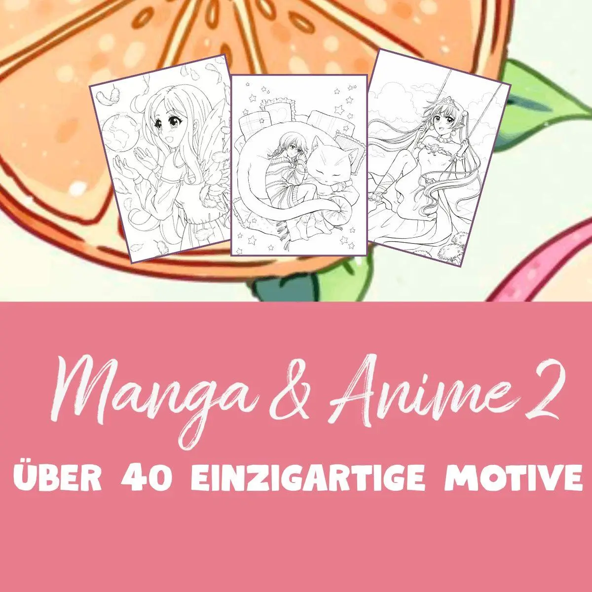 Bild: 9783735893031 | Malbuch Manga &amp; Anime 2 | Das Manga-Malbuch ab 10 Jahren | Vu (u. a.)