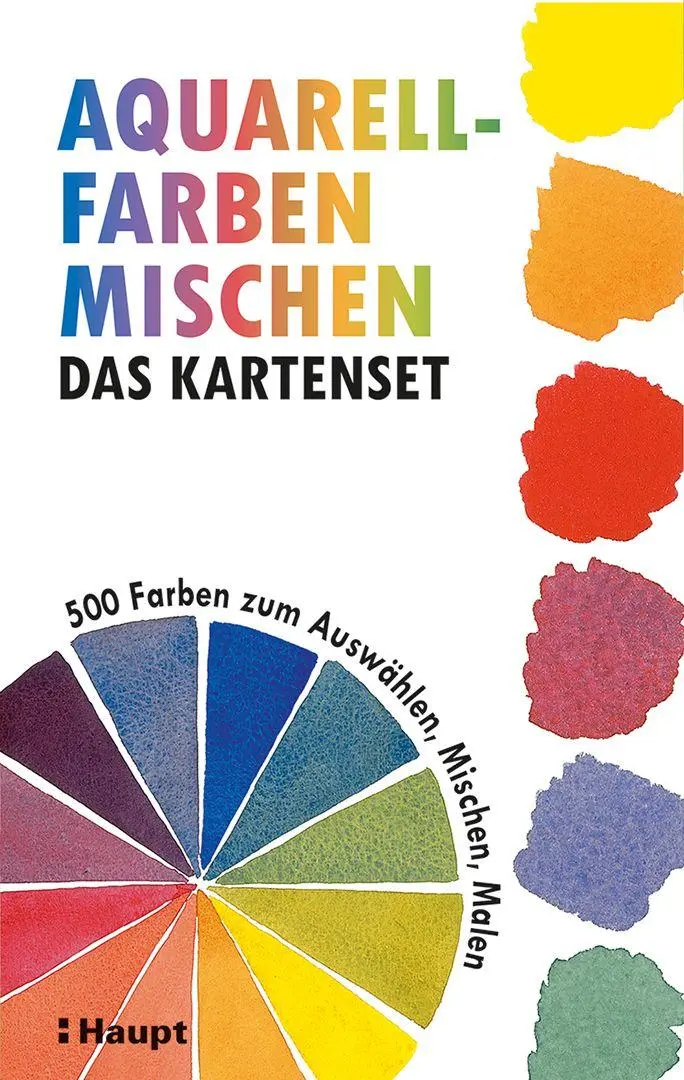 Cover: 9783258603131 | Aquarellfarben mischen - das Kartenset | Julie Collins | Schachtel