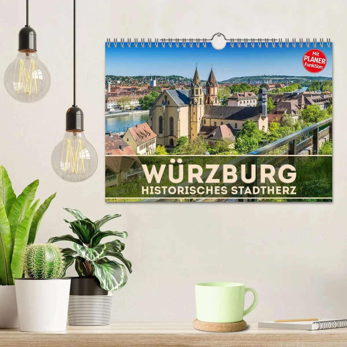 Bild: 9783457903131 | WÜRZBURG Historisches Stadtherz (Wandkalender 2026 DIN A4 quer),...