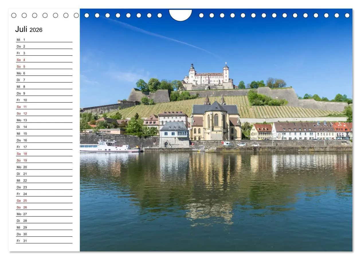 Bild: 9783457903131 | WÜRZBURG Historisches Stadtherz (Wandkalender 2026 DIN A4 quer),...
