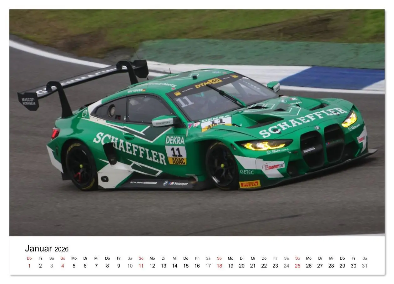 Bild: 9783516233131 | Bayerische Motoren Werke im Motorsport (Wandkalender 2026 DIN A3...