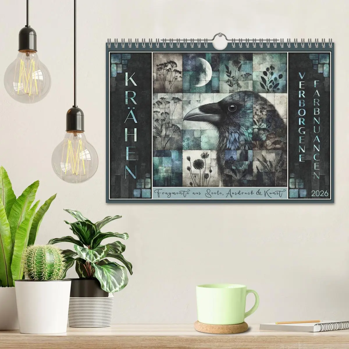 Bild: 9783516613131 | Krähen. Verborgene Farbnuancen. Kunst. (Wandkalender 2026 DIN A4...