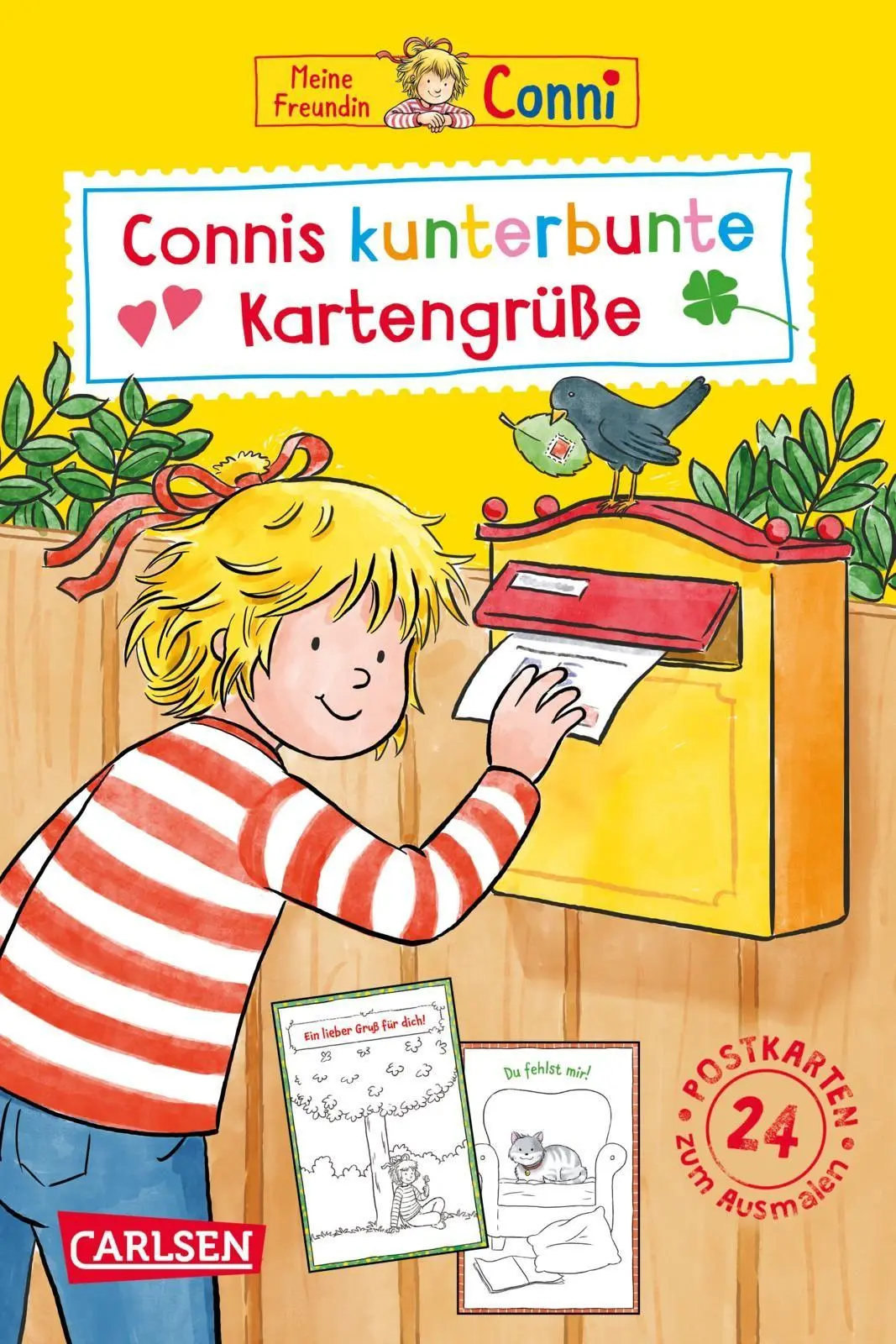 Cover: 9783551193131 | Conni Gelbe Reihe (Beschäftigungsbuch): Connis kunterbunte Kartengrüße