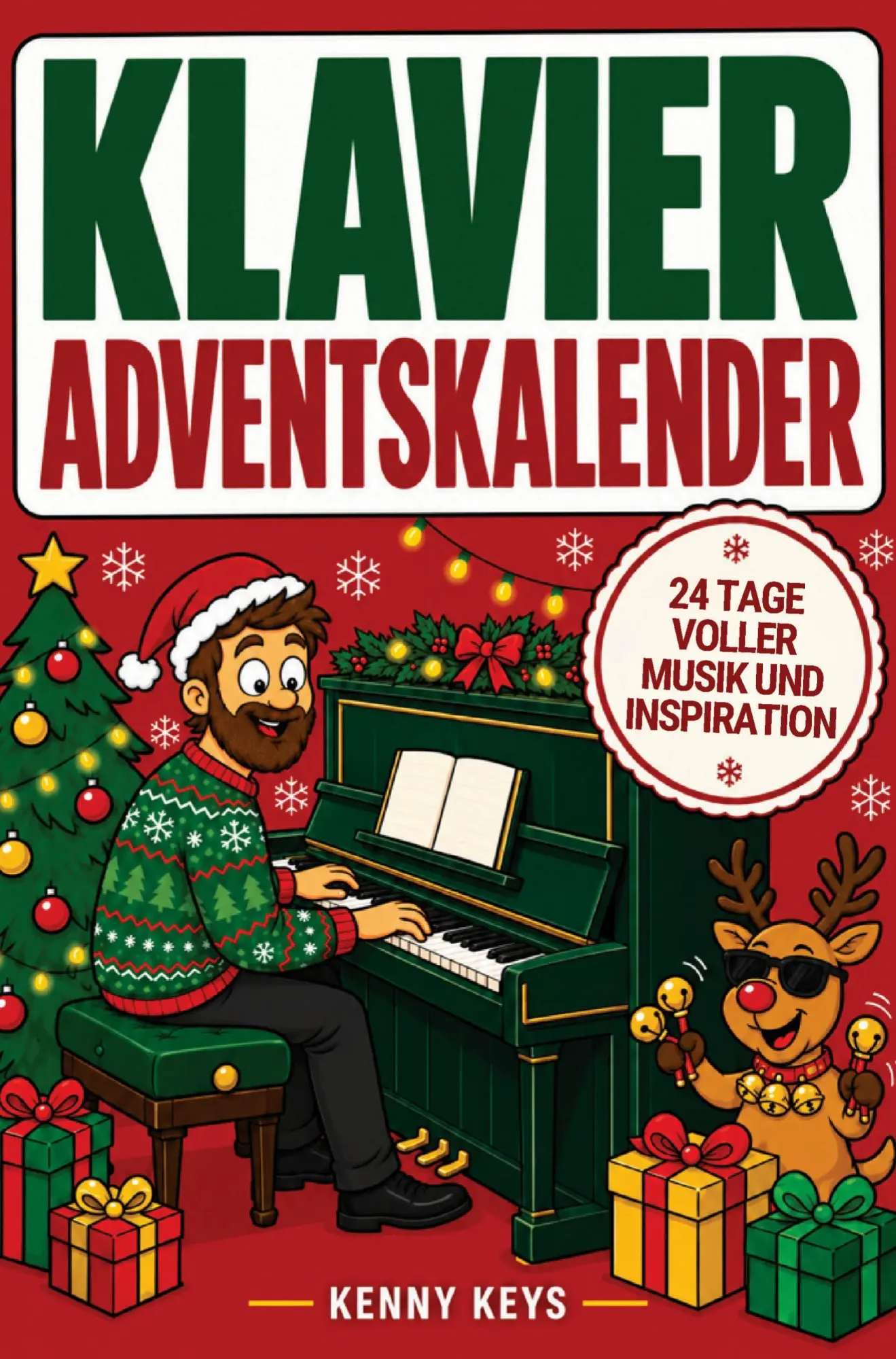 Cover: 9783903563131 | Klavier Adventskalender: 24 Tage voller Musik, Klang und...