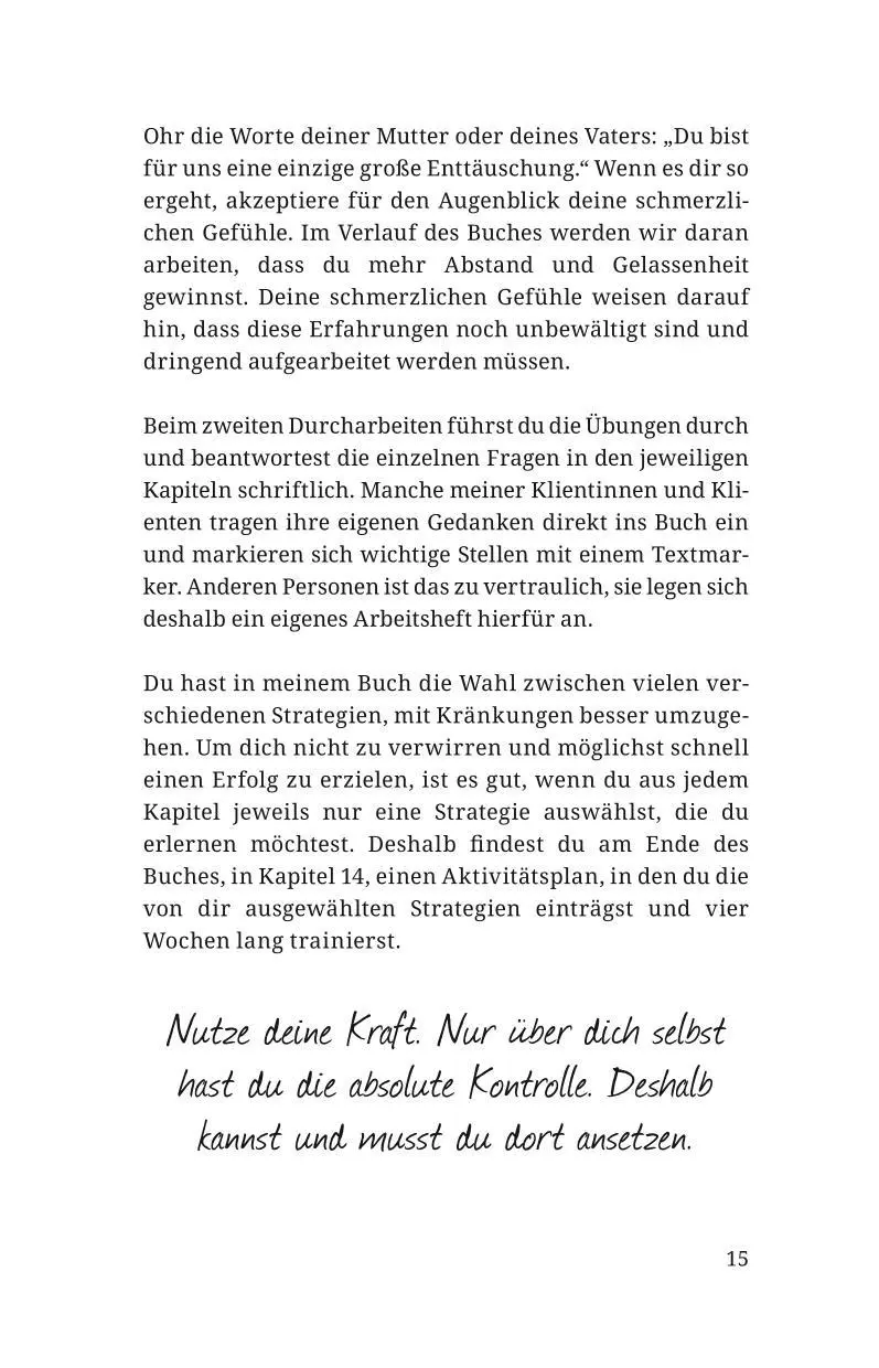Bild: 9783910253131 | Ab heute kränkt mich niemand mehr | Doris Wolf | Taschenbuch | 306 S.