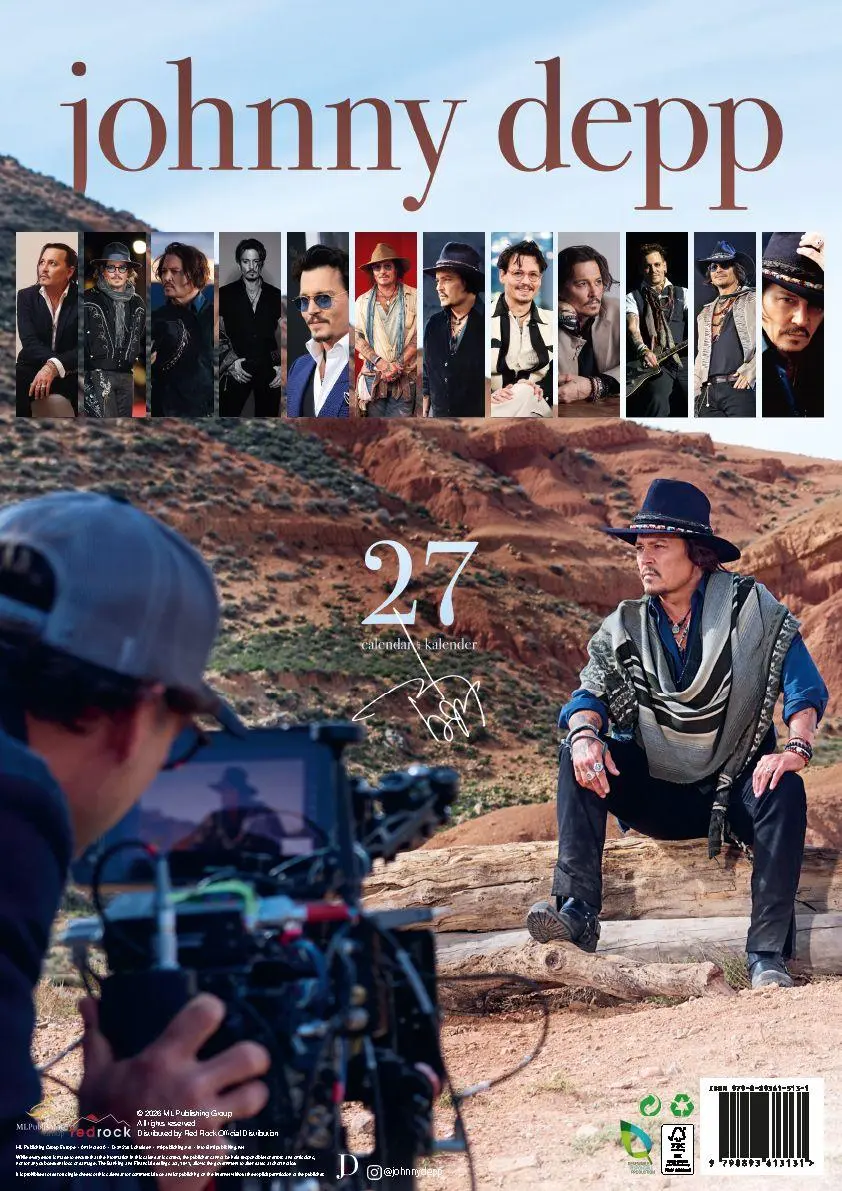 Bild: 9798893613131 | Johnny Depp 2027 Offizieller Kalender | Johnny Depp | Kalender | 14 S.