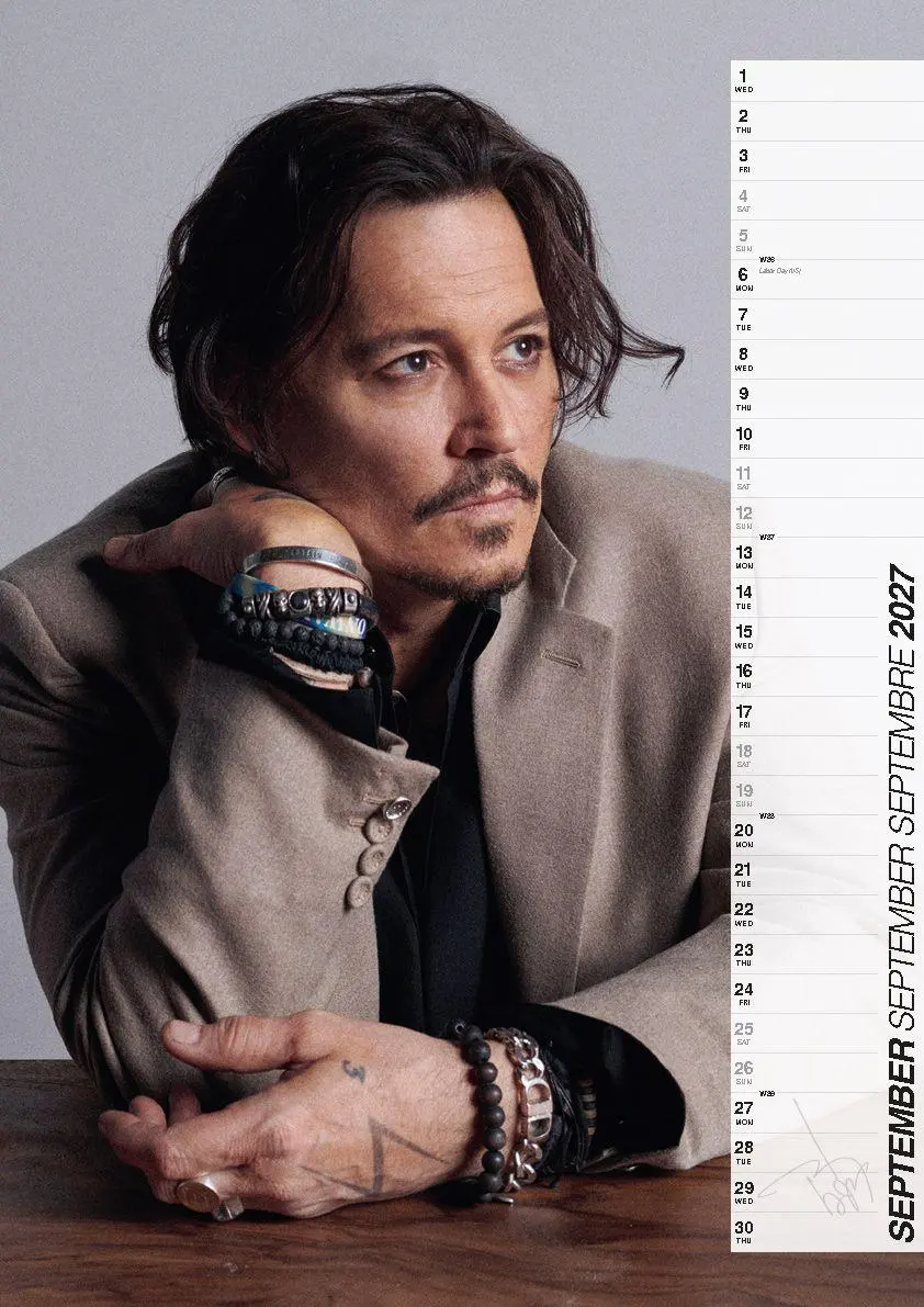 Bild: 9798893613131 | Johnny Depp 2027 Offizieller Kalender | Johnny Depp | Kalender | 14 S.