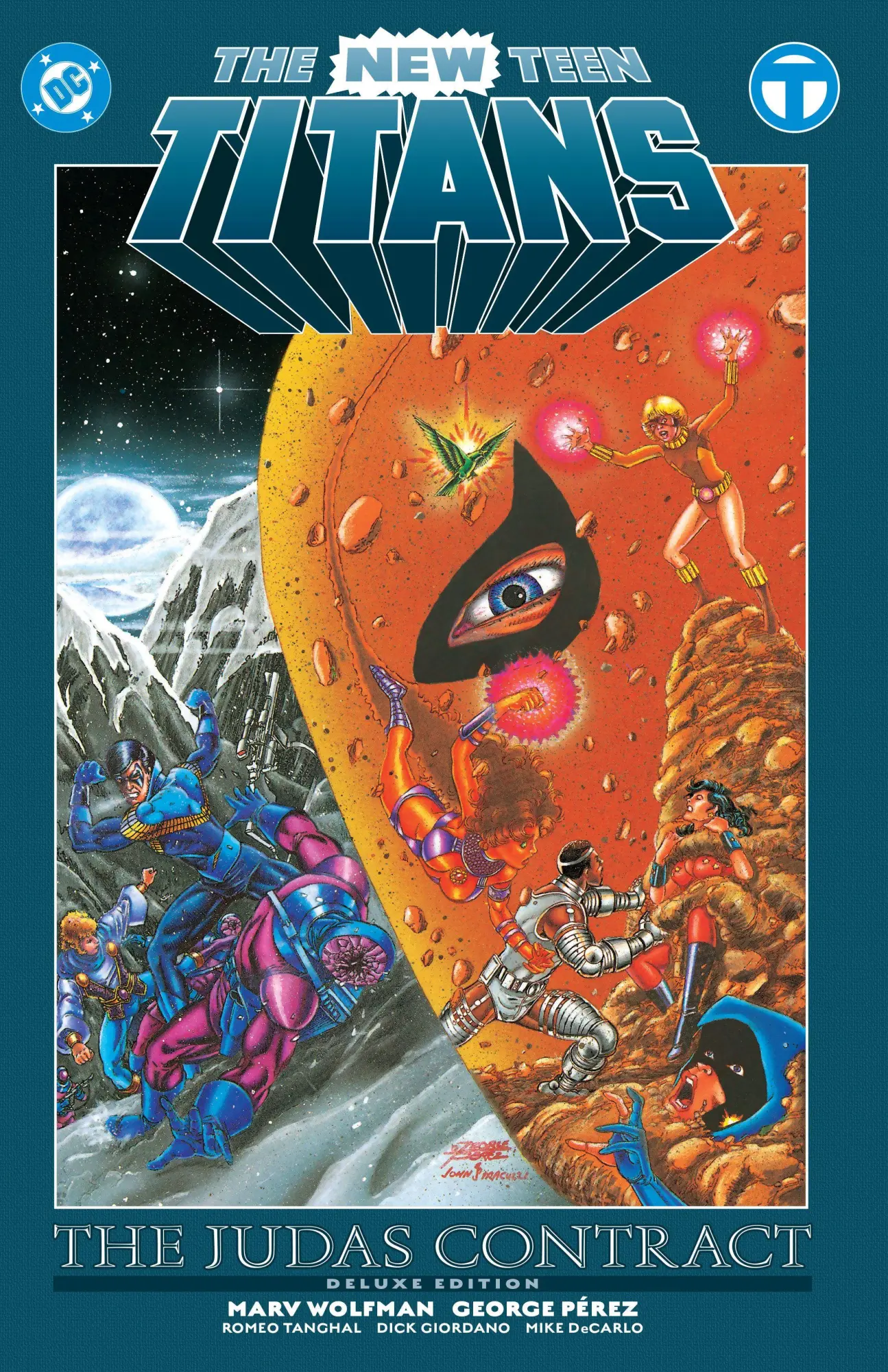 Cover: 9781799503231 | The New Teen Titans: The Judas Contract Deluxe Edition | Perez (u. a.)