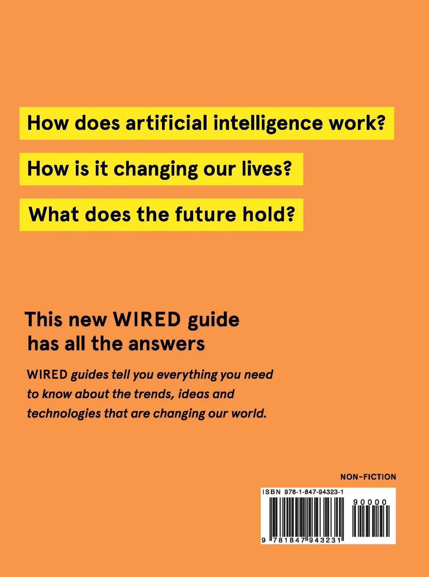 Rückseite: 9781847943231 | Artificial Intelligence (WIRED guides) | Matt Burgess | Taschenbuch