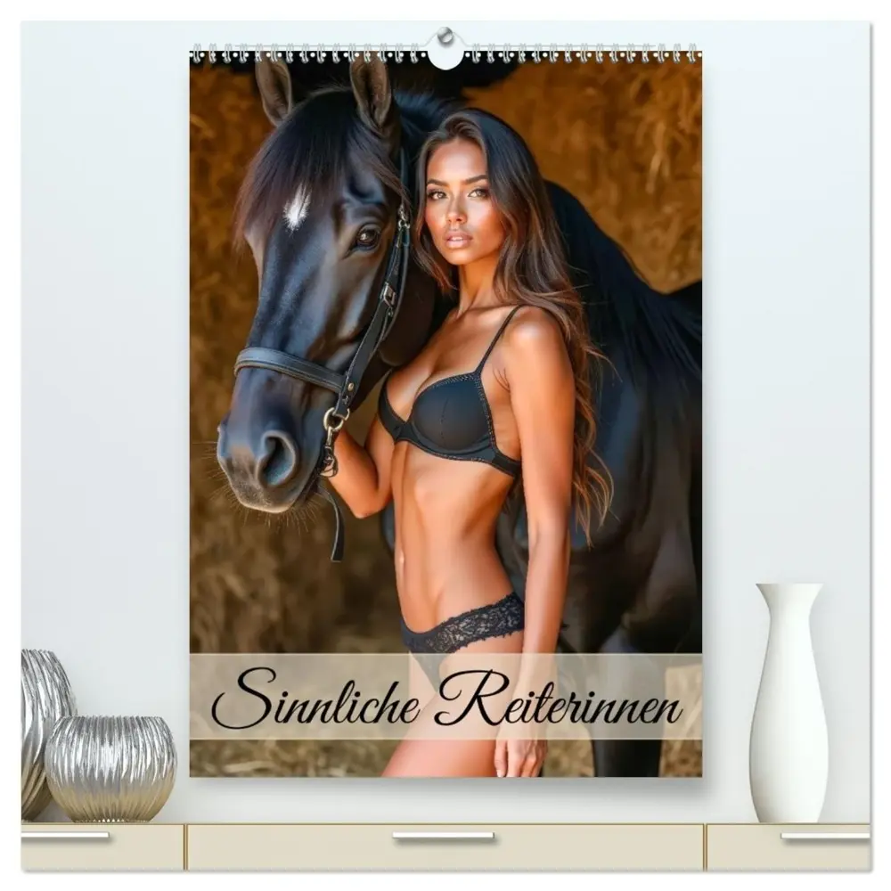 Cover: 9783516603231 | Sinnliche Reiterinnen (hochwertiger Premium Wandkalender 2026 DIN...